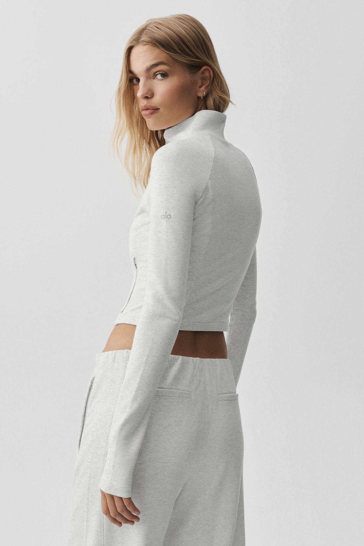 Sway On The Go Jacket - White Heather