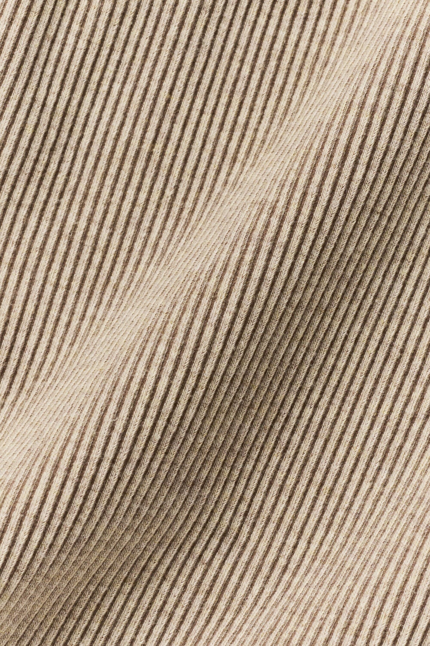 Seamless Two Tone Rib Jacket - Gravel Heather